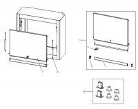 Facom JLS3-CHSPPBS Type 1 Wall Cabinet Spare Parts