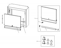 Facom JLS3-CHSPP Type 1 Wall Cabinet Spare Parts