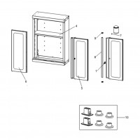 Facom JLS3-MHSPVBS Type 1 Shelving Cabinet Spare Parts