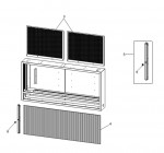 Facom JLS3-MHTR Type 1 Shelving Cabinet Spare Parts