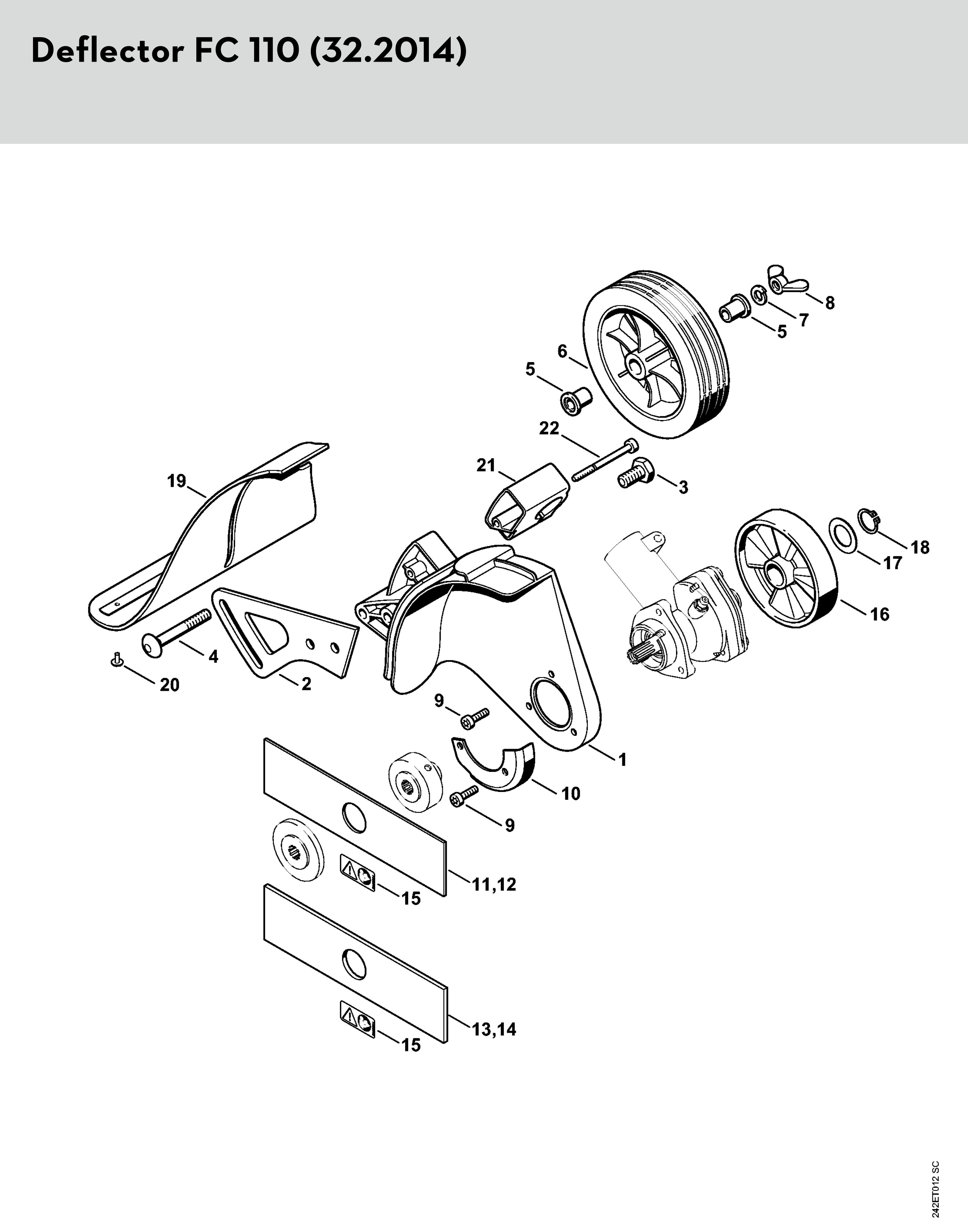 Stihl Fc 110 Edgers Fc 110 Stihl 2-mix Spare Parts SPARE_FC110 from ...
