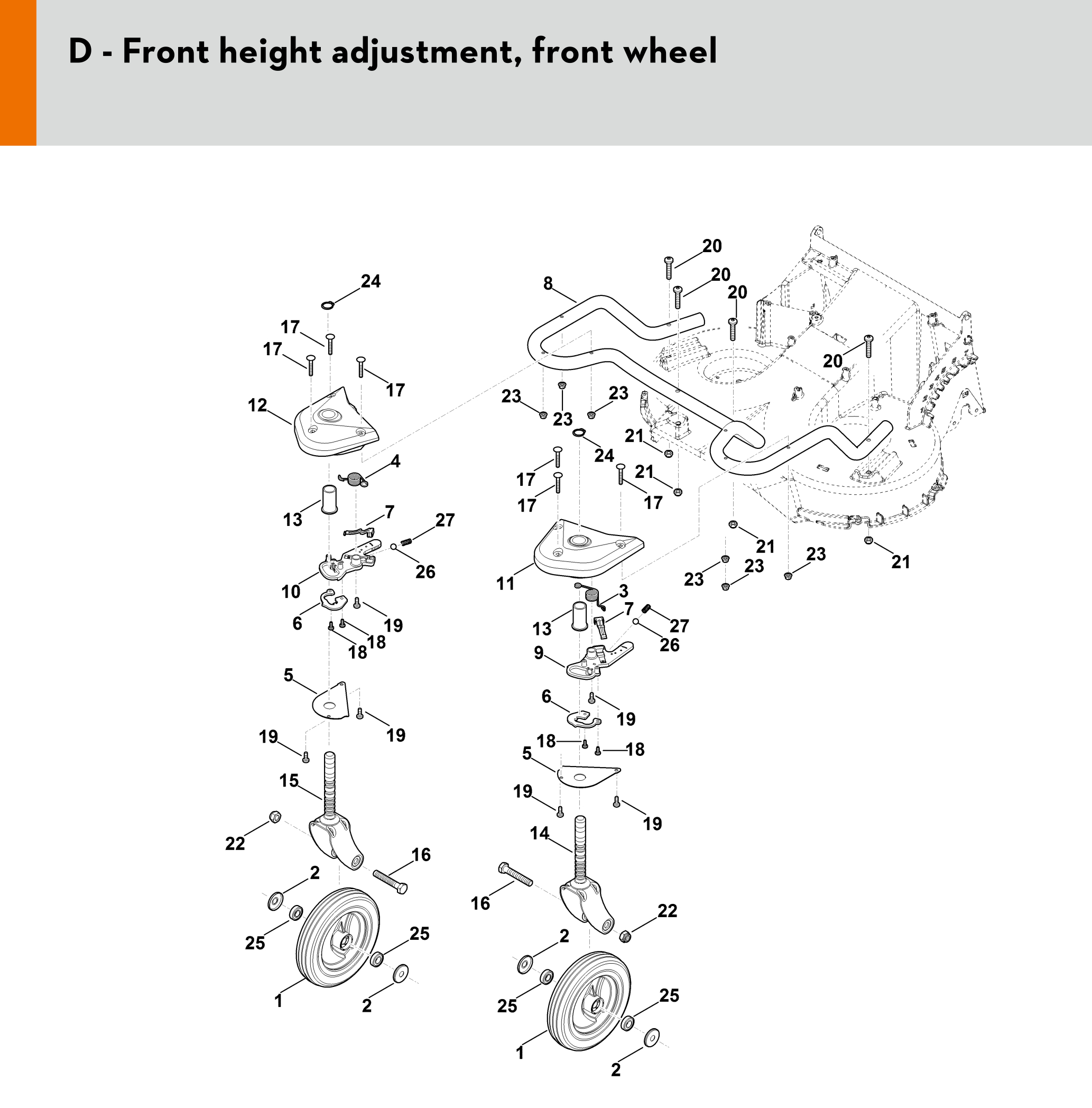 Stihl Rma 765.0 V Cordless Lawn Mowers Spare Parts SPARE_RMA765.0V from ...