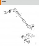 Stihl HSA 25 Cordless Hedgetimmers Spare Parts