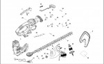 BLACK & DECKER BEHT201 HEDGETRIMMER (TYPE 2) Spare Parts