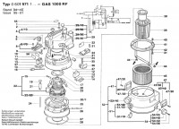 Bosch 0 601 971 148 ALL PURPOSE VACCUUM All Purpose Vacuum Cleane 220 V / 035 - FR Spare Parts