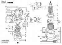 Bosch 0 601 971 232 GW-Allzwecksaug All Purpose Vacuum Cleane 220 V / 004 - CH Spare Parts