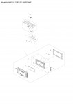 Makita MW001G Cordless Microwave Spare Parts