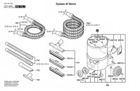 Bosch 0 601 972 660 GAS 10-50 RFK All Purpose Vacuum Cleane 230 V / 032 - DK Spare Parts