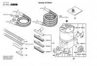 Bosch 0 601 972 732 GAS 10-50 RFH All Purpose Vacuum Cleane 230 V / 004 - CH Spare Parts