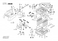 Bosch 0 601 988 210 3931B-SPB All Purpose Vacuum Cleane 120 V / 061 - US Spare Parts
