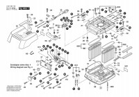 Bosch 0 601 989 139 GAS 50 All Purpose Vacuum Cleane 120 V / 002 - USA, Canada Spare Parts