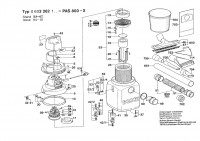 Bosch 0 603 262 160 PAS 800-X All Purpose Vacuum Cleane 220 V / 032 - DK Spare Parts