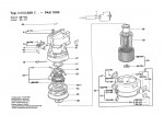 Bosch 0 603 269 237 PAS 1000 All Purpose Vacuum Cleane 240 V / 027 - AU Spare Parts