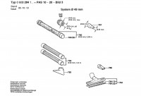 Bosch 0 603 284 132 PAS 10-20 All Purpose Vacuum Cleane 230 V / 004 - CH Spare Parts
