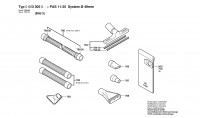 Bosch 0 603 305 032 PAS 11-25 All Purpose Vacuum Cleane 230 V / 004 - CH Spare Parts