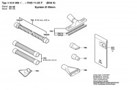 Bosch 0 603 305 148 PAS 10-25 F All Purpose Vacuum Cleane 230 V / 035 - FR Spare Parts