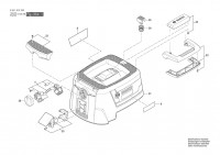 Bosch 3 601 JE5 1B0 GAS 10 PS Industrial Vacuum Cleaner 230 V / 011 - KR Spare Parts
