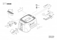 Bosch 3 601 JE5 1E0 GAS 15 PS Industrial vacuum cleaner 220 V / 063 - BR Spare Parts