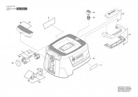 Bosch 3 601 JE5 1N0 GAS 15 PS Industrial vacuum cleaner 220 V / 022 - CL Spare Parts