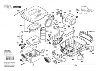 Bosch 3 603 C41 030 VENTARO 1400 All Purpose Vacuum Cleane 230 V / 004 - CH Spare Parts