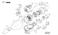 Bosch 3 603 CD7 0B0 YOUseries Vac Set Battery Vacuum Cleaner 3.6 V / 011 - KR Spare Parts