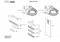 Bosch 0 601 989 108 GAS 50 All Purpose Vacuum Cleane 230 V / Spare Parts