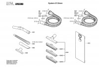 Bosch 0 601 989 132 GAS 50 All Purpose Vacuum Cleane 230 V / Spare Parts