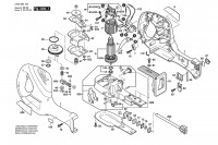 Bosch 0603362708 PFZ 700 PE General Purpose Saw 230 V / 003 - EEU Spare Parts