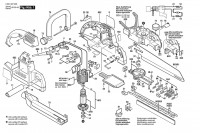 Bosch 0601637032 GFZ 14-35 A All Purpose Saw 230 V / 004 - CH Spare Parts