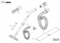 Bosch 3 601 J7C 0D0 GAS 12-25 Industrial vacuum cleaner 127 V / 063 - BR Spare Parts