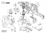 Bosch 0601642740 GFZ 600 E Reciprocating saw 220 V / 011 - KR Spare Parts
