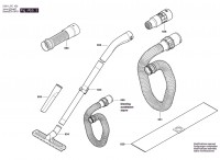 Bosch 3 601 J7C 180 GAS 12-25 PL Industrial vacuum cleaner 220 V / 009 - CN Spare Parts