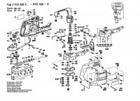 Bosch 0603226630 PFZ 550 E General Purpose Saw 220 V / 023 - AFR Spare Parts