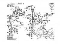 Bosch 0603226632 PFZ 550 General Purpose Saw 220 V / 004 - CH Spare Parts