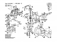 Bosch 0603226633 PFZ 550 E Reciprocating saw 220 V / 057 - SK Spare Parts