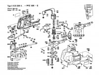 Bosch 0603226638 PFZ 550 E General Purpose Saw 100 V / 006 - JP Spare Parts
