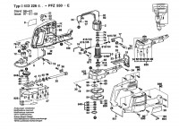 Bosch 0603226650 PFZ 550 E Reciprocating saw 220 V / 043 - IT Spare Parts