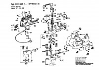 Bosch 0603226732 PFZ 550 E General Purpose Saw 220 V / 004 - CH Spare Parts