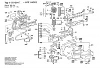 Bosch 0603281750 PFZ 550 PE Hw-Elt-Pendulum Sabre Saw 220 V / 043 - IT Spare Parts
