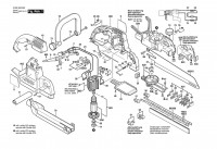 Bosch 0603308030 PFZ 1200 A HW-Sabre saw 230 V / 023 - AFR Spare Parts