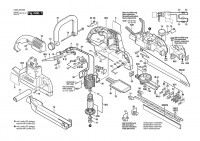 Bosch 0603308037 PFZ 1200 A HW-Sabre saw 240 V / 027 - AU Spare Parts