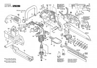 Bosch 0603308738 PFZ 1300 AE HW-Sabre saw 100 V / 006 - JP Spare Parts