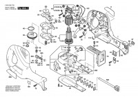 Bosch 0603362732 PFZ 700 PE General Purpose Saw 230 V / 004 - CH Spare Parts