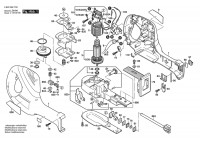 Bosch 0603362740 PFZ 700 PE General Purpose Saw 220 V / 011 - KR Spare Parts