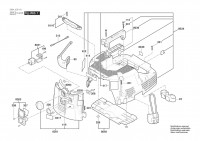 Bosch 3 601 JC3 110 VAC090A All Purpose Vacuum Cleane 120 V / 061 - US Spare Parts