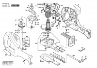 Bosch 0603363743 PFZ 600 E General Purpose Saw 230 V / 009 - CN Spare Parts