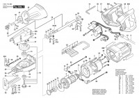 Bosch 3601F4C810 RS7 Reciprocating saw 120 V / 061 - US Spare Parts