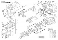 Bosch 3601F4C830 GSA 1100 E Reciprocating saw 230 V / 004 - CH Spare Parts