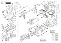 Bosch 3601F4C831 GSA 1100 E Reciprocating saw 230 V / 004 - CH Spare Parts