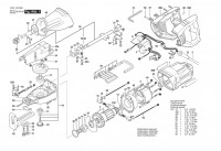 Bosch 3601F4C8K0 GSA 1100 E Reciprocating saw 230 V / 026 - AS Spare Parts